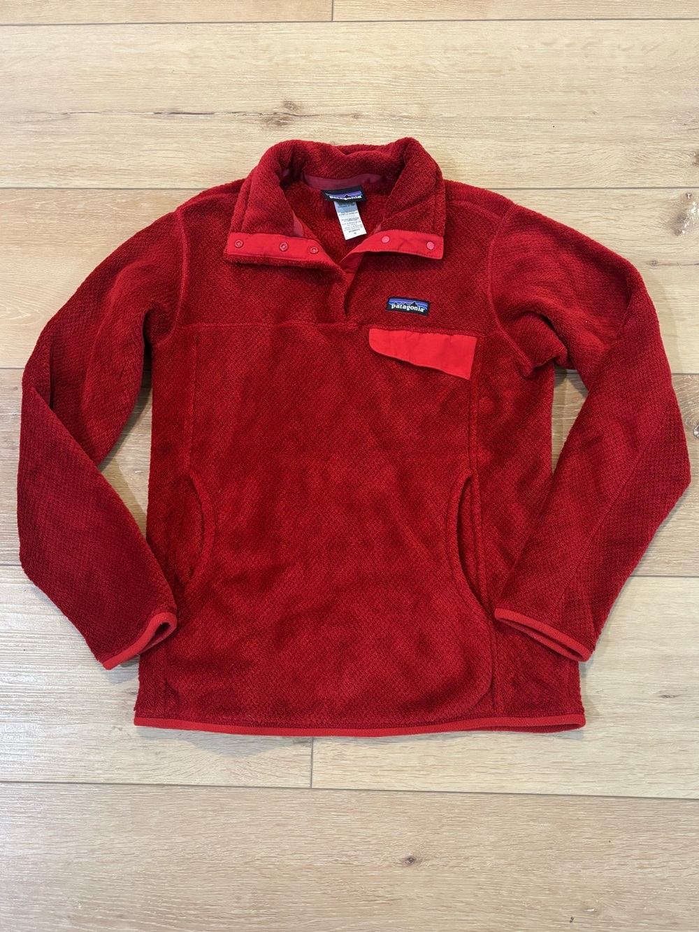 Patagonia Pullover Medium Red